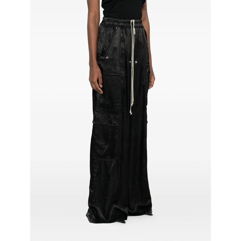wide leg trousers with pockets by Selfnex