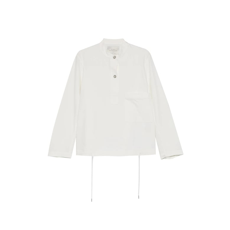 baye shirt in white by Selfnex