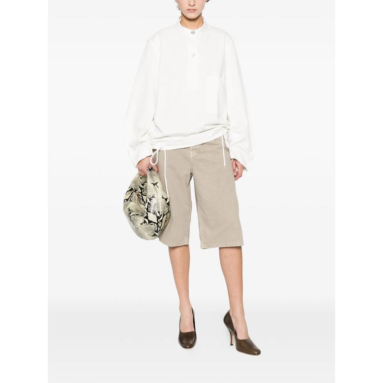 baye shirt in white by Selfnex