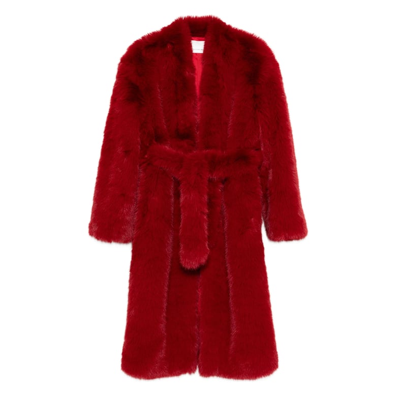coat padded red by Selfnex