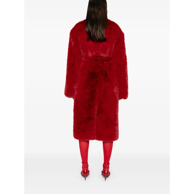 coat padded red by Selfnex