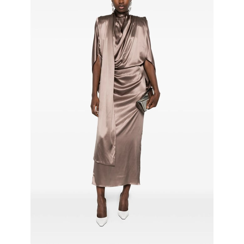 dress brown by Selfnex