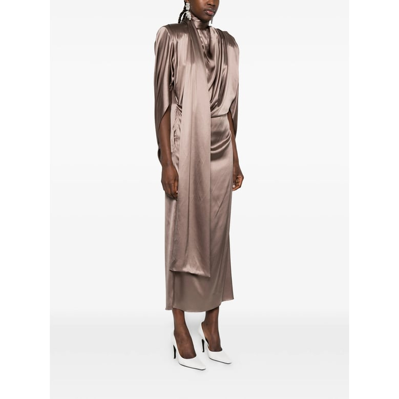 dress brown by Selfnex