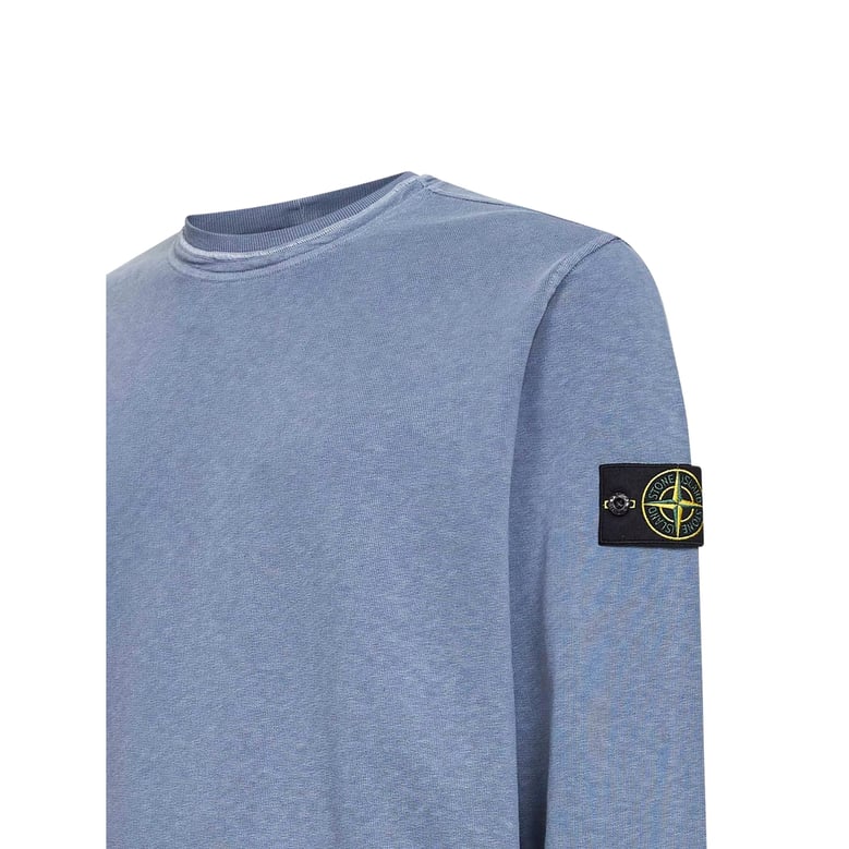 sweatshirt crew neck blue by Selfnex