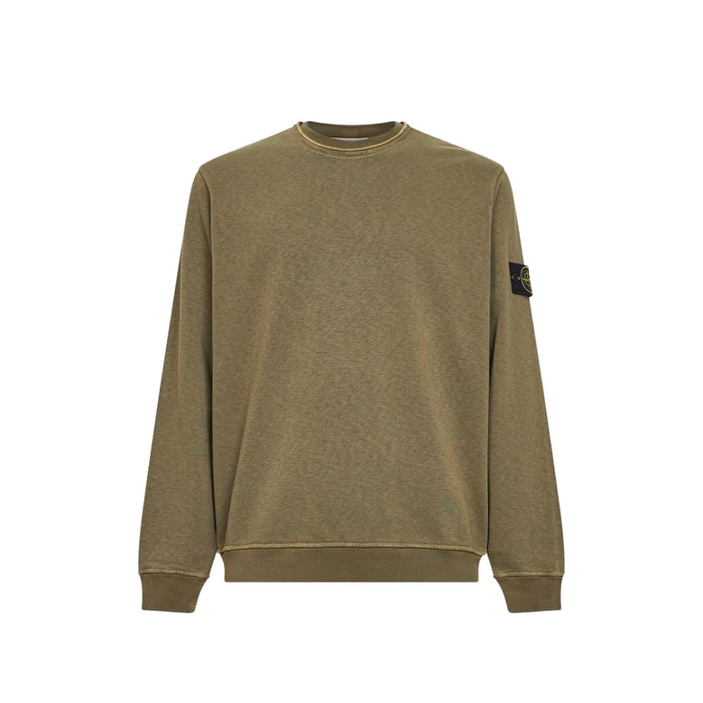 crewneck sweatshirt green by Selfnex