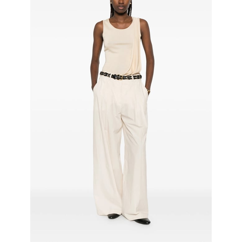 wide-leg trousers rumy cotton-linen by Selfnex