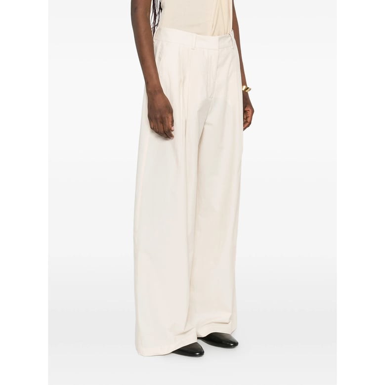 wide-leg trousers rumy cotton-linen by Selfnex