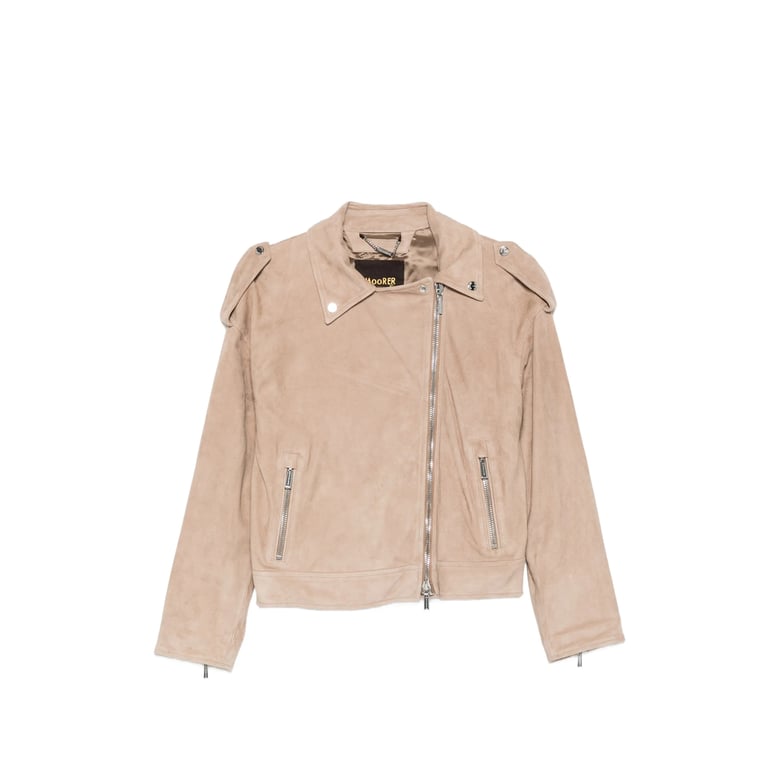 leather jacket loette-ur neutrals by Selfnex