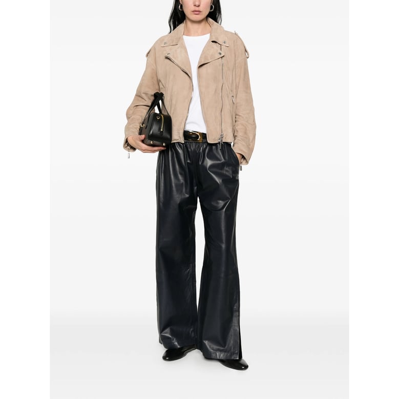 leather jacket loette-ur neutrals by Selfnex