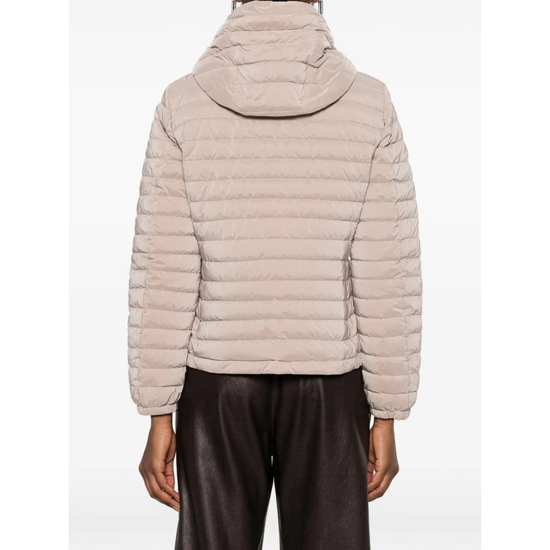 hooded puffer jacket with zip fastening by Selfnex