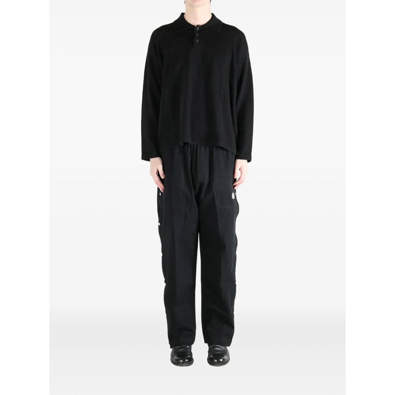 sweater open-knit black by Selfnex