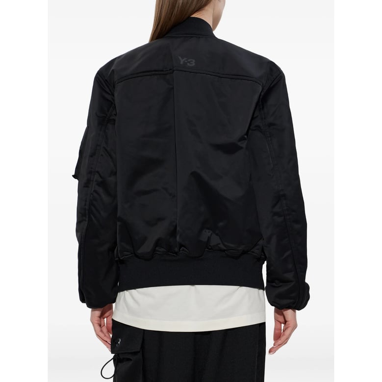 zip fastening black outerwear by Selfnex
