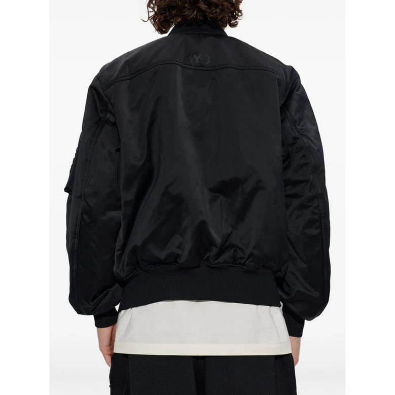 zip fastening black outerwear by Selfnex
