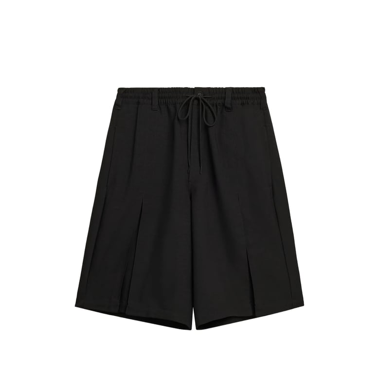 shirt with pleated details and drawstring by Selfnex