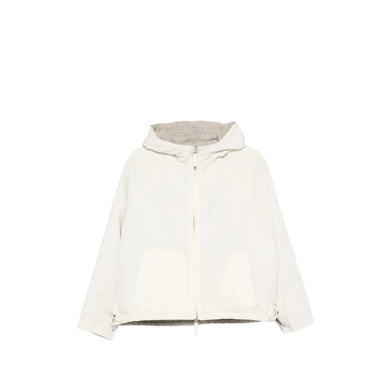drawstring hooded outerwear by Selfnex