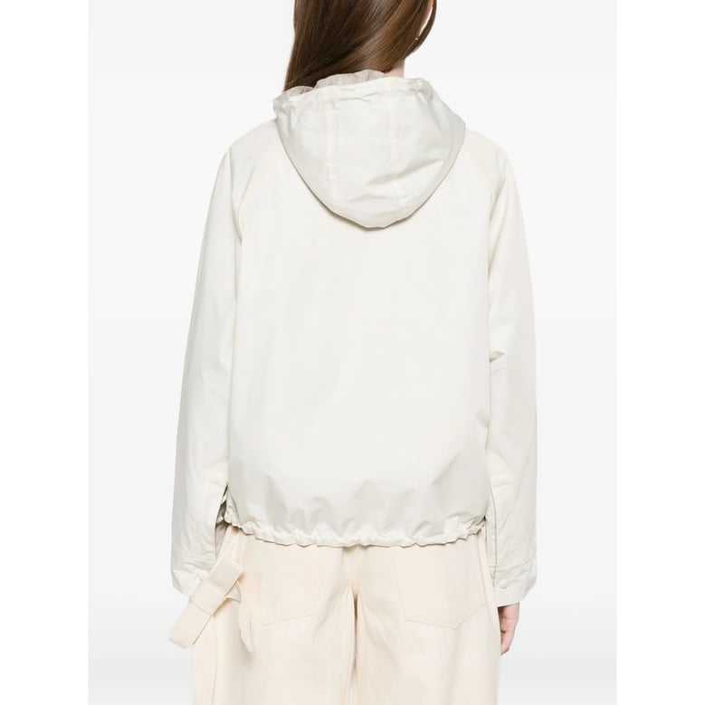 drawstring hooded outerwear by Selfnex