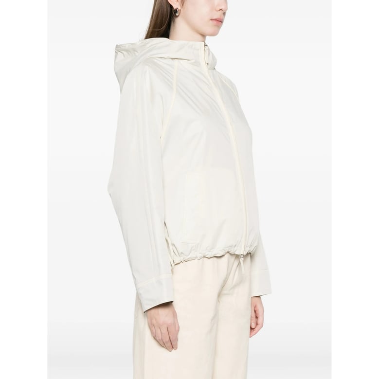 drawstring hooded outerwear by Selfnex