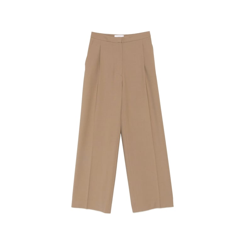 wide-leg trousers neutrals by Selfnex