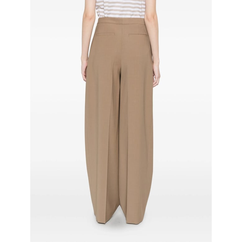 wide-leg trousers neutrals by Selfnex