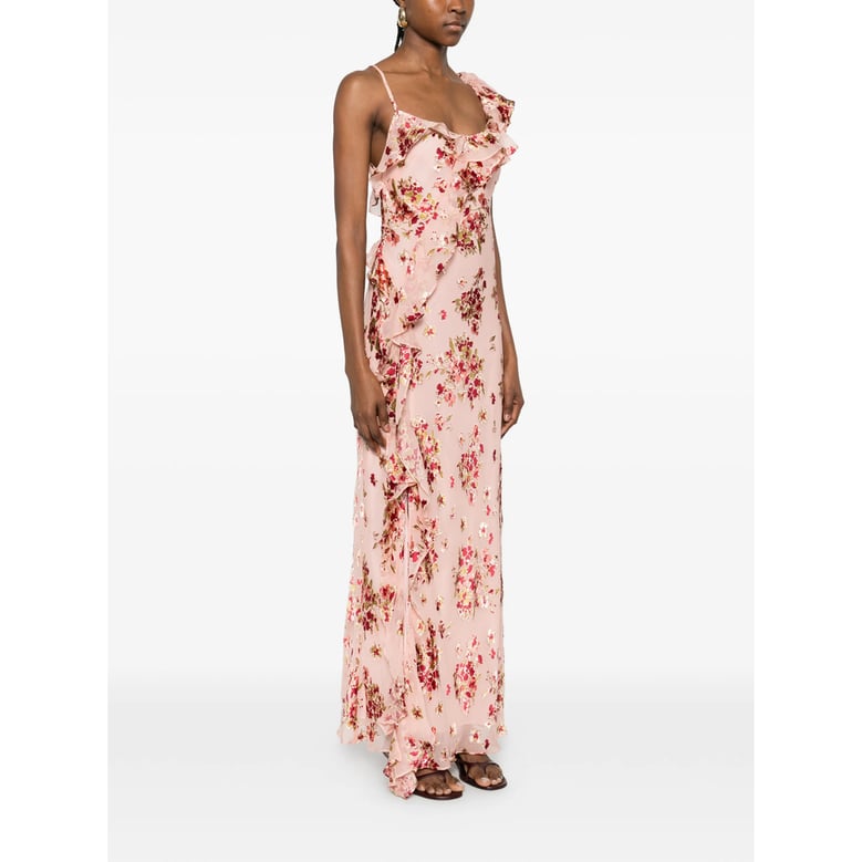dress ester bodpi pink/red by Selfnex