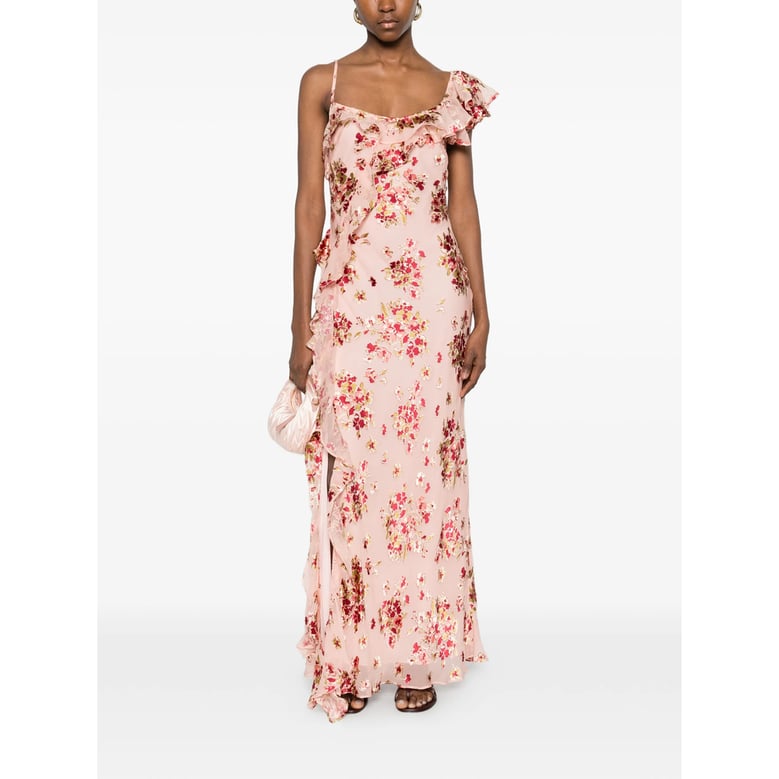 dress ester bodpi pink/red by Selfnex