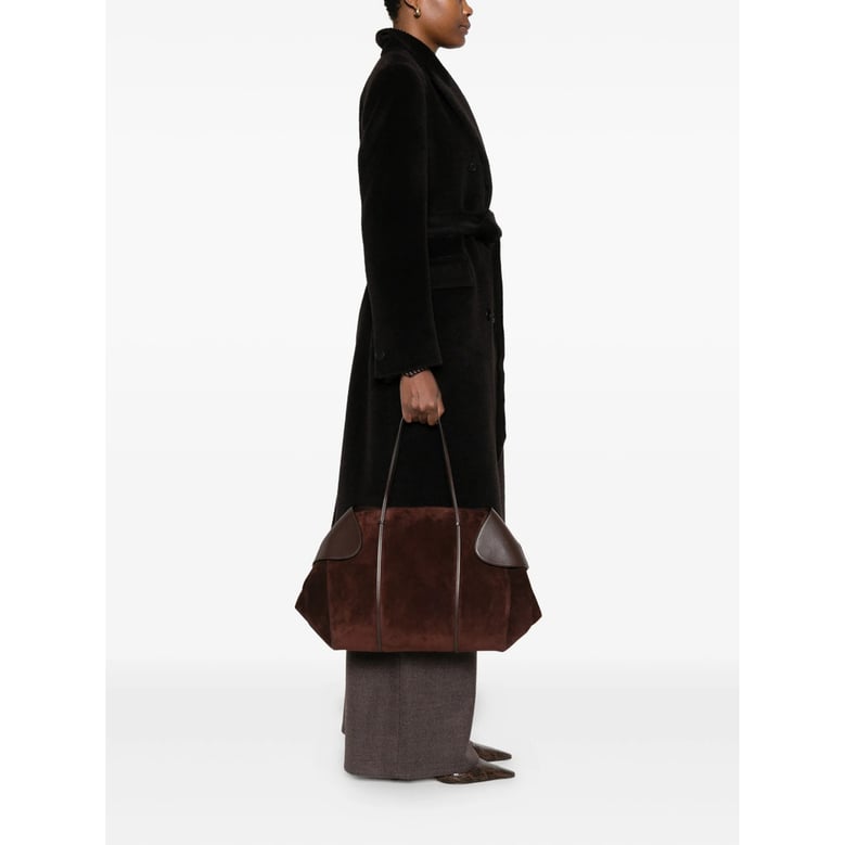 shoulder bag berenices brown suede by Selfnex