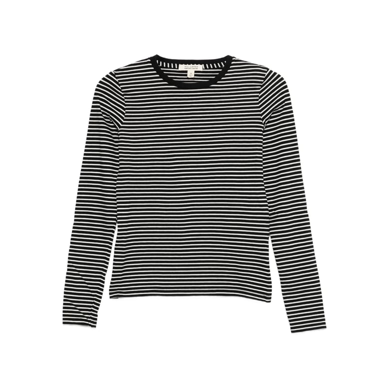 black and white striped sweater by Selfnex