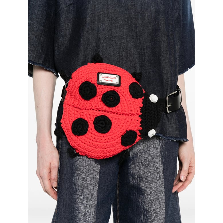 belt bag red/black by Selfnex