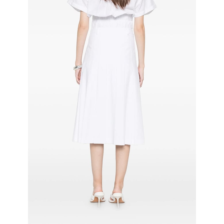 skirt cotton white by Selfnex