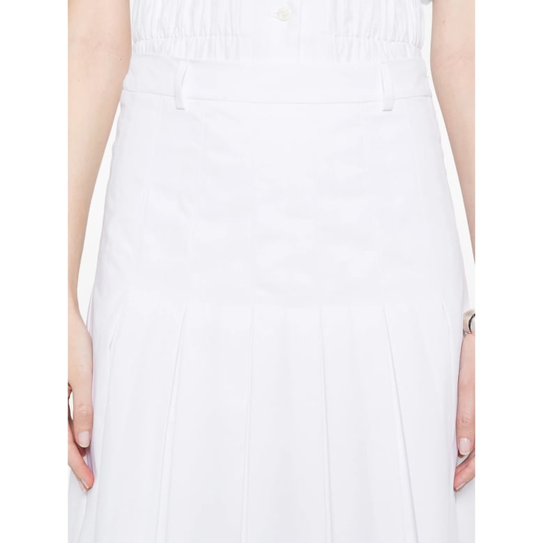 skirt cotton white by Selfnex