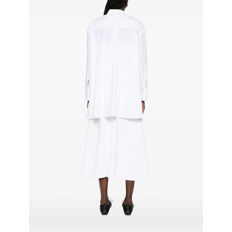 white shirt with lace trim by Selfnex
