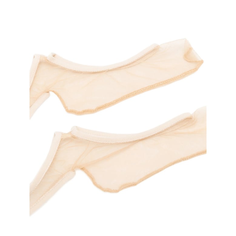 socks with tie fastening, neutrals by Selfnex