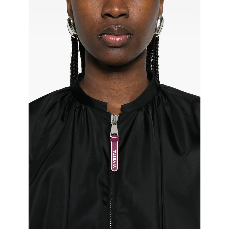 outerwear with drawstring hem by Selfnex