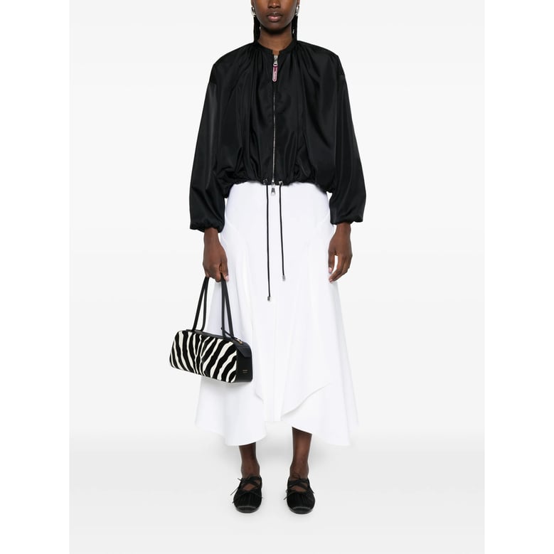outerwear with drawstring hem by Selfnex