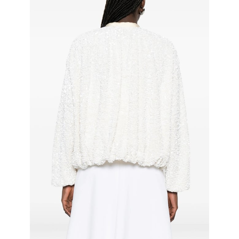outerwear with sequin embellishments by Selfnex