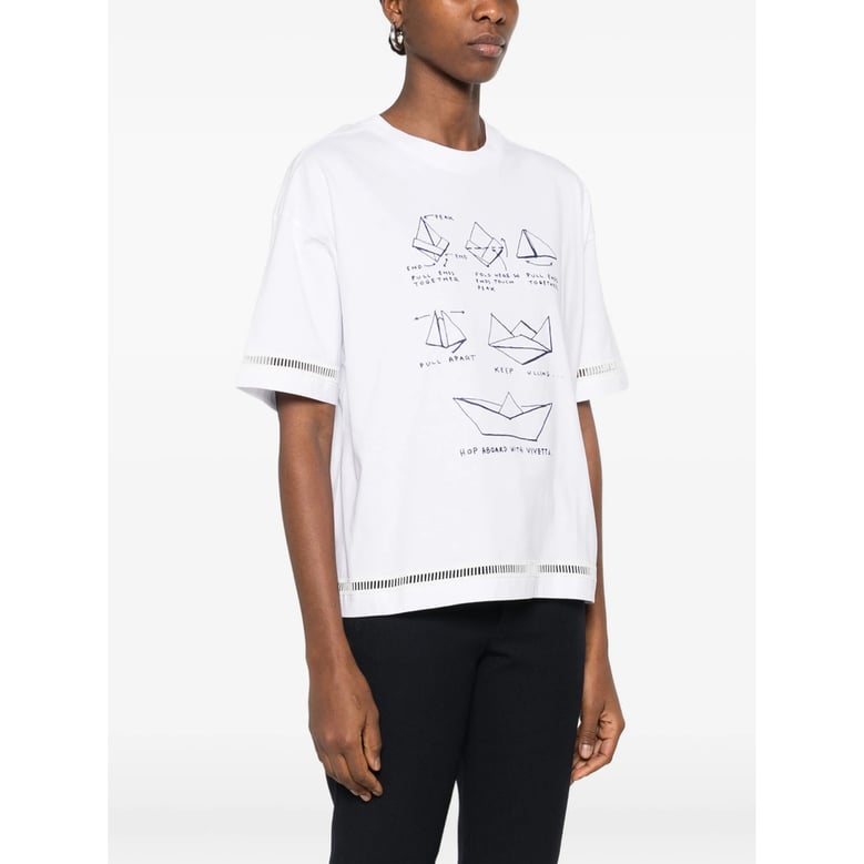 graphic print t-shirt by Selfnex