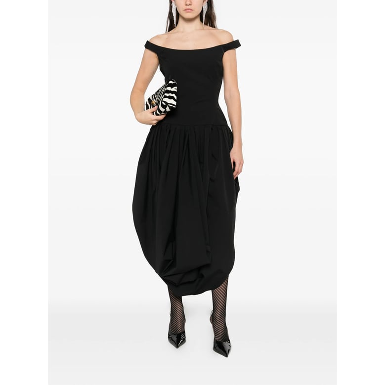 dress with pleated skirt detail by Selfnex