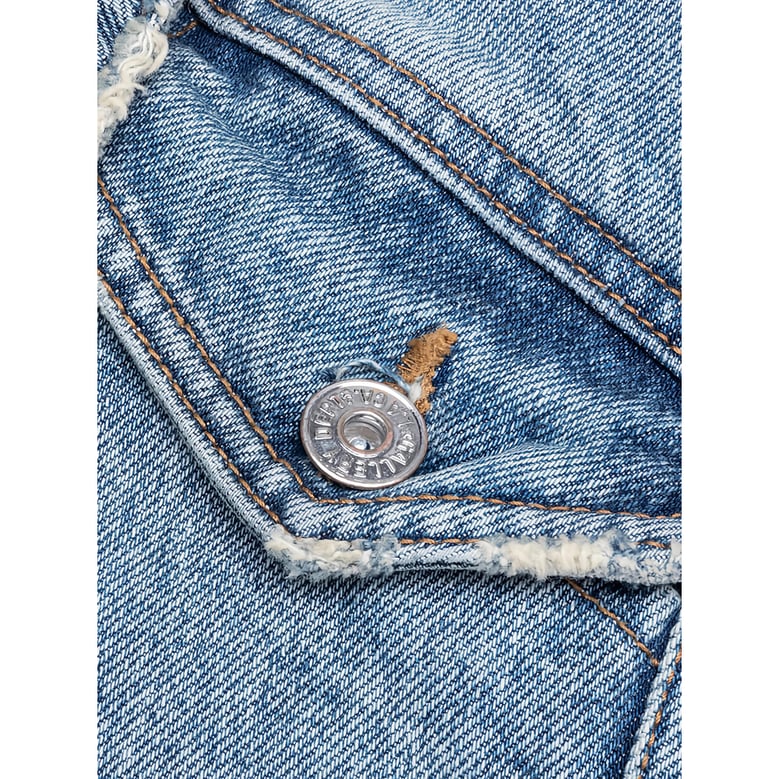 panelled design denim jacket by Selfnex
