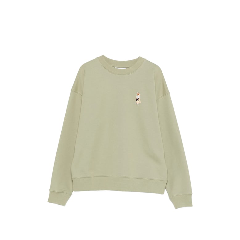 sweatshirt with embroidered detail by Selfnex