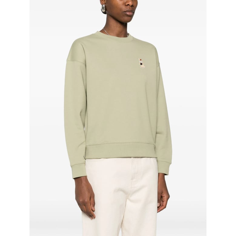 sweatshirt with embroidered detail by Selfnex