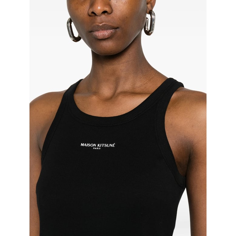 dress ribbed knit black by Selfnex
