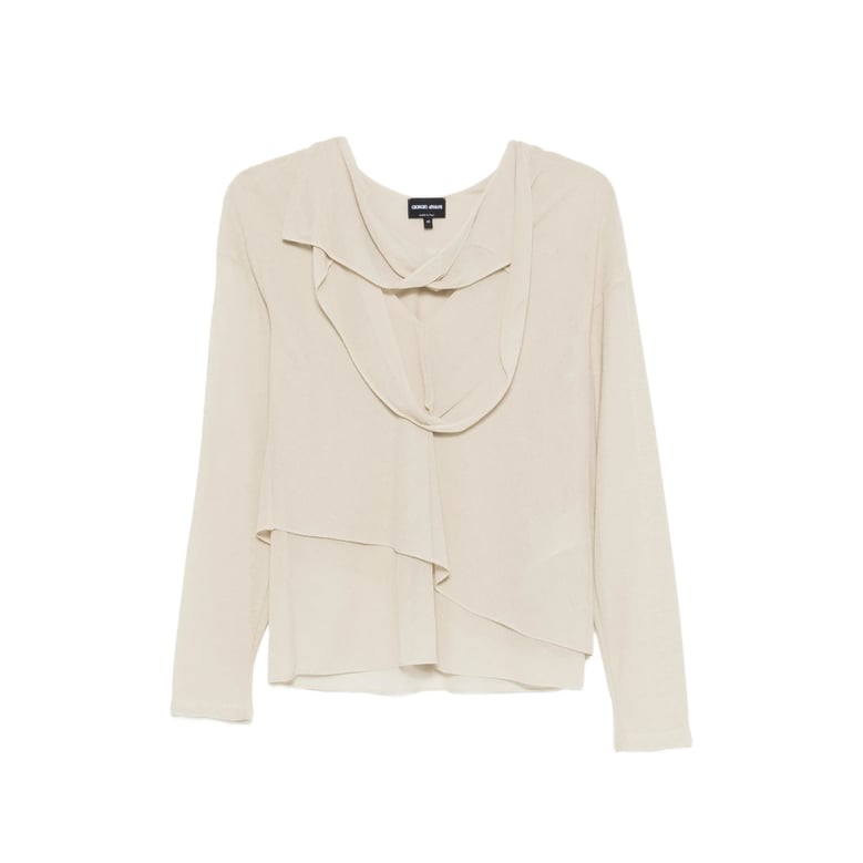 sweater neutral v-neck by Selfnex
