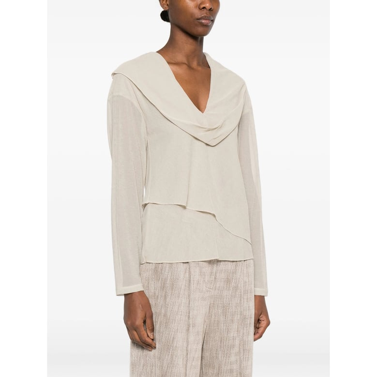 sweater neutral v-neck by Selfnex