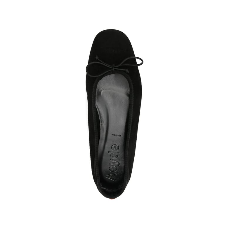 black flat bow detail ballerina shoes by Selfnex