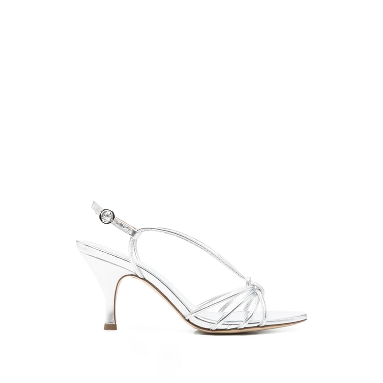 slingback sandals solange silver by Selfnex