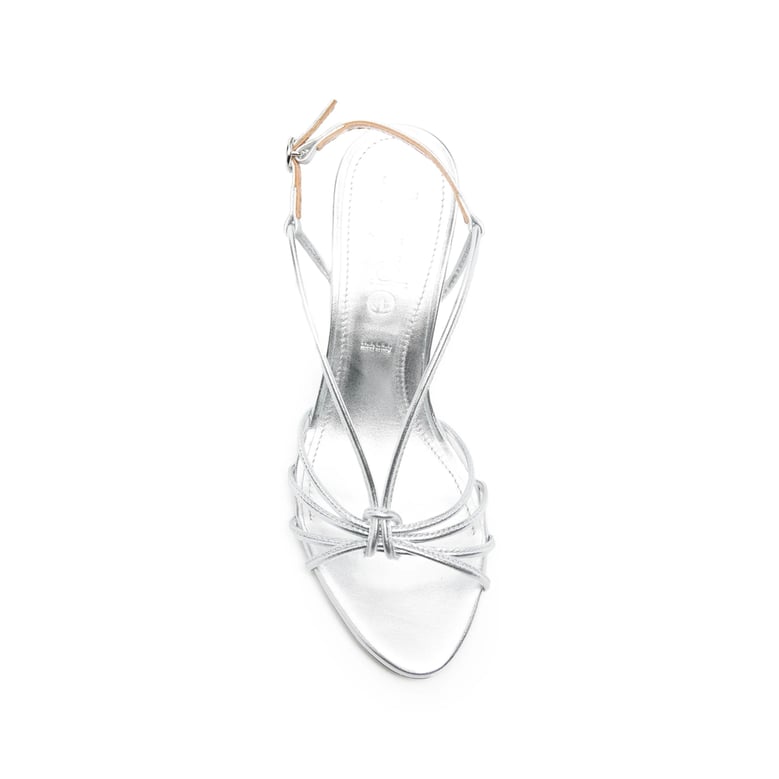 slingback sandals solange silver by Selfnex