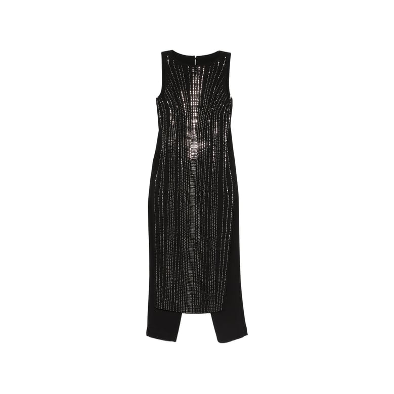 jumpsuit with rhinestone embellishments by Selfnex