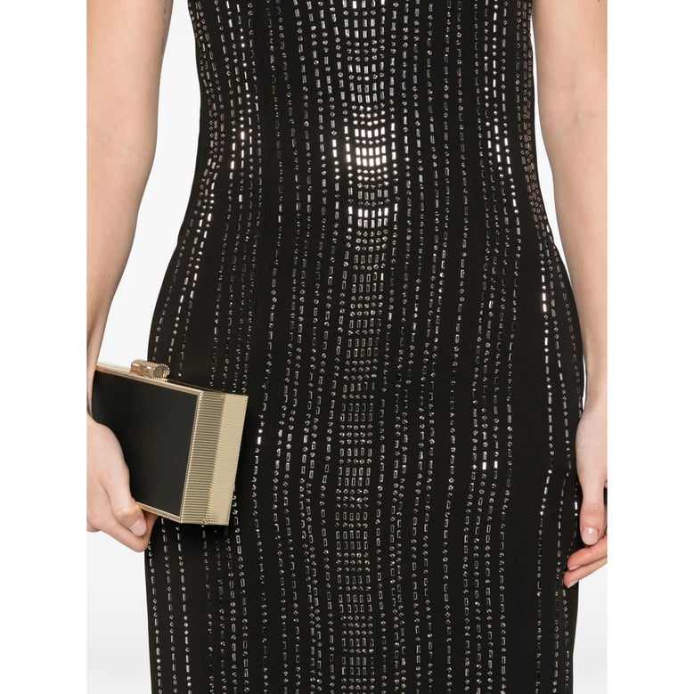 jumpsuit with rhinestone embellishments by Selfnex