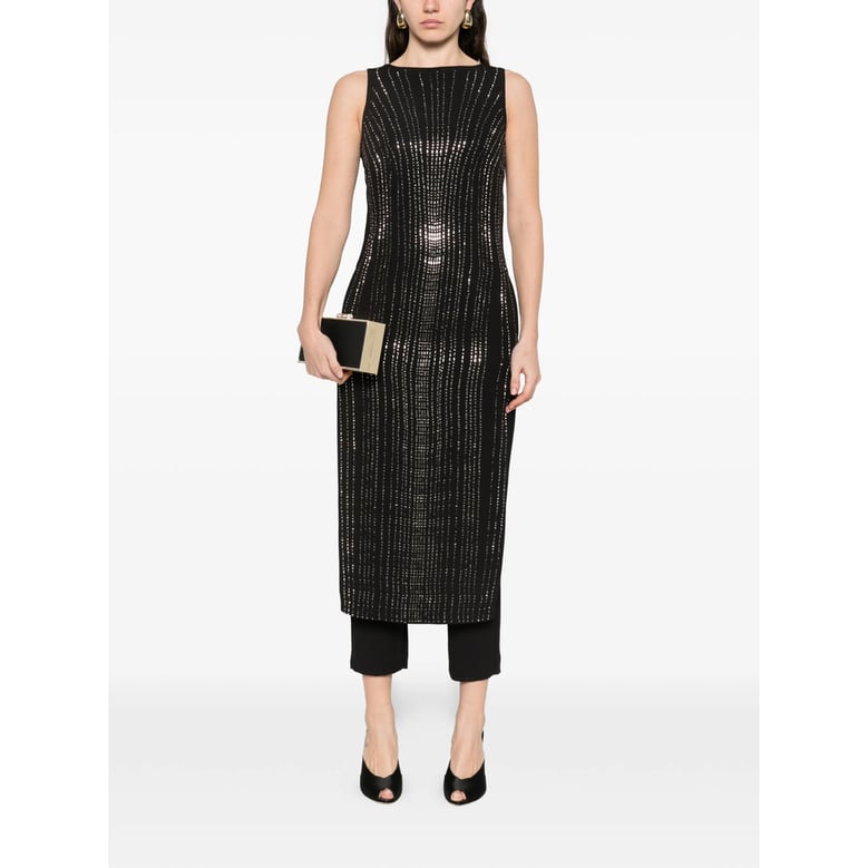 jumpsuit with rhinestone embellishments by Selfnex