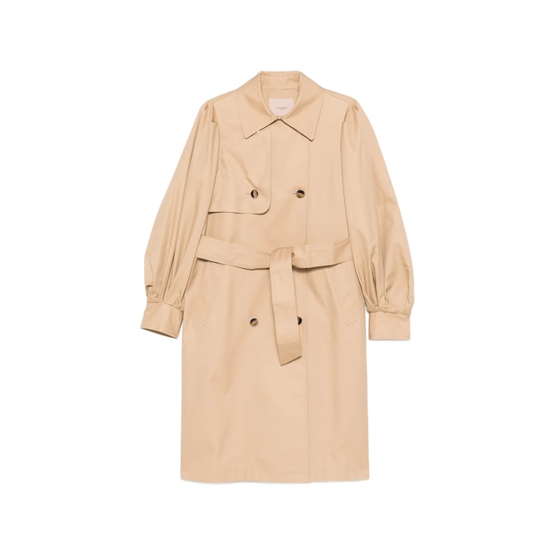 coat double-breasted beige by Selfnex